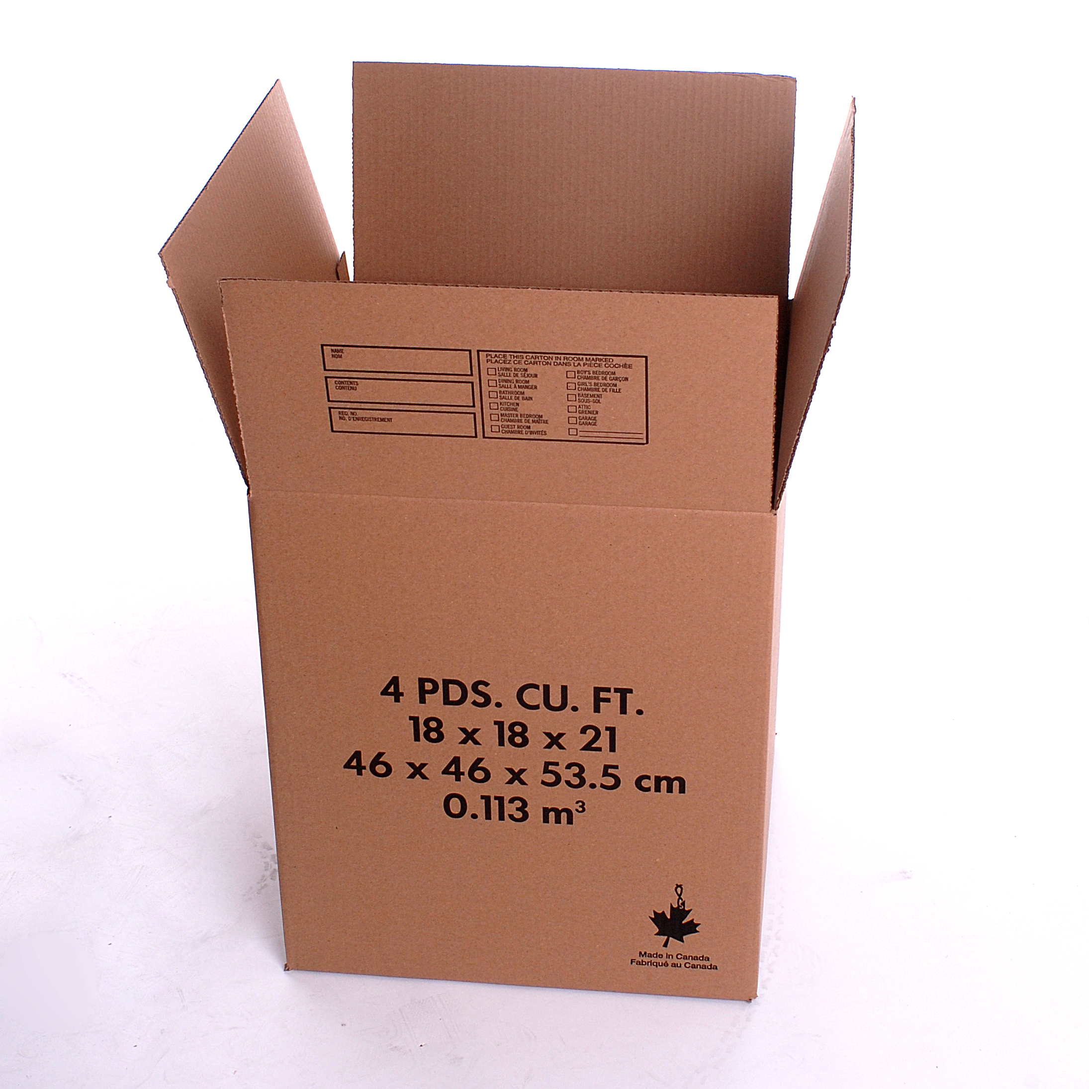 4 Cubic Ft. Box | Boxed Inn