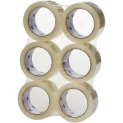 6 Pack of Clear Packing Tape